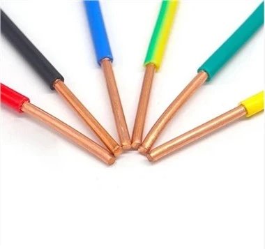 Pvc Bakır Tel Tek Damarlı Esnek
